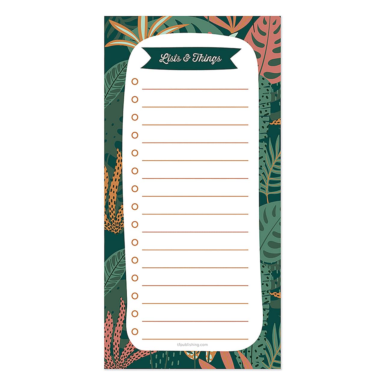 TF Publishing Enchanted Lists & Things Boho Magnet List Pad